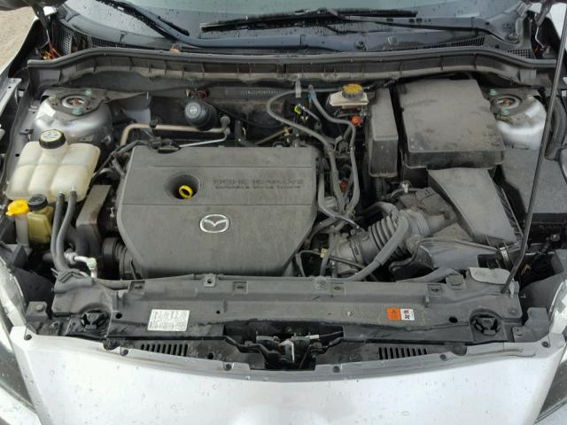 JM1BL1UF1B1393492 - 2011 MAZDA 3 I GRAY photo 7