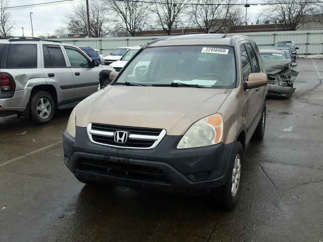 SHSRD78883U104801 - 2003 HONDA CR-V EX TAN photo 2