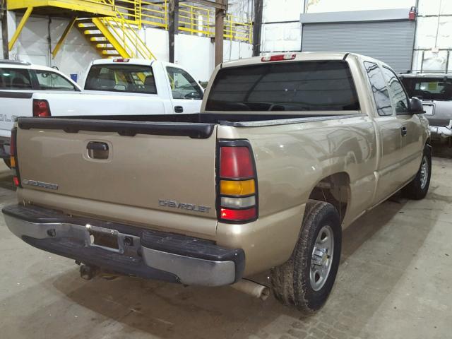 1GCEC19V14Z106315 - 2004 CHEVROLET SILVERADO GOLD photo 4