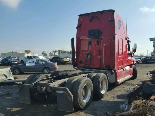 1FUJGLDR7CSBF3467 - 2012 FREIGHTLINER CASCADIA 1 RED photo 4