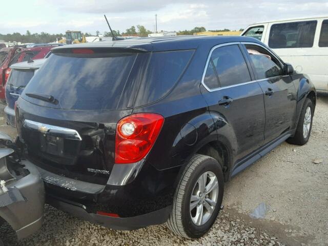 2GNALBEK9D6386598 - 2013 CHEVROLET EQUINOX LS BLACK photo 4