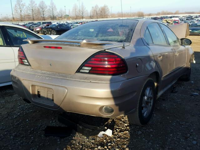 1G2NE52E65M130589 - 2005 PONTIAC GRAND AM S GOLD photo 4