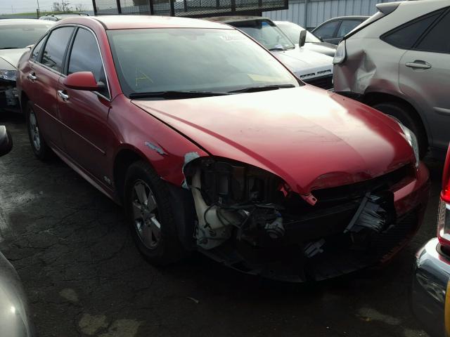 2G1WB5EN3A1139799 - 2010 CHEVROLET IMPALA LT RED photo 1