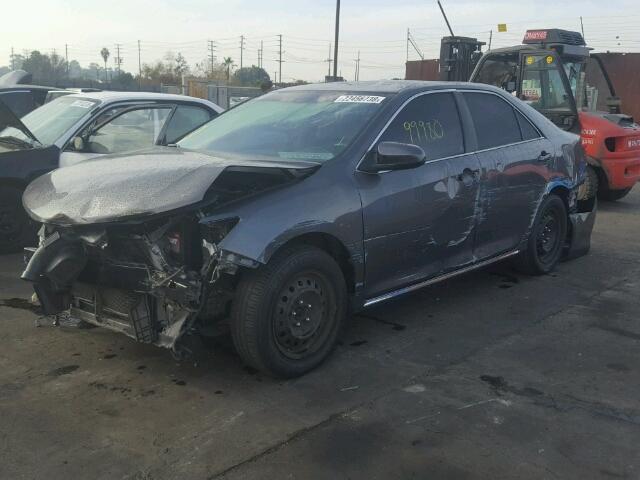 4T4BF1FK4CR269252 - 2012 TOYOTA CAMRY BASE GRAY photo 2