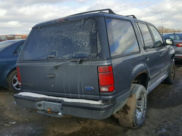 1FMDU34X0PUD25311 - 1993 FORD EXPLORER GRAY photo 4