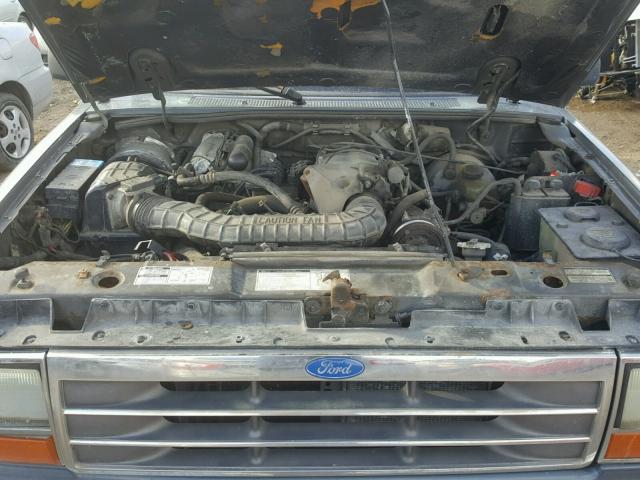 1FMDU34X0PUD25311 - 1993 FORD EXPLORER GRAY photo 7