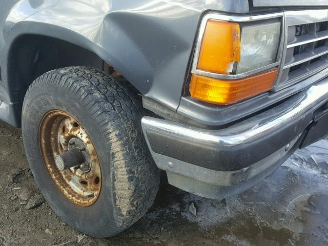 1FMDU34X0PUD25311 - 1993 FORD EXPLORER GRAY photo 9