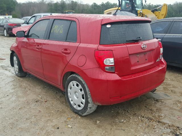 JTKKU4B48C1025594 - 2012 TOYOTA SCION XD RED photo 3