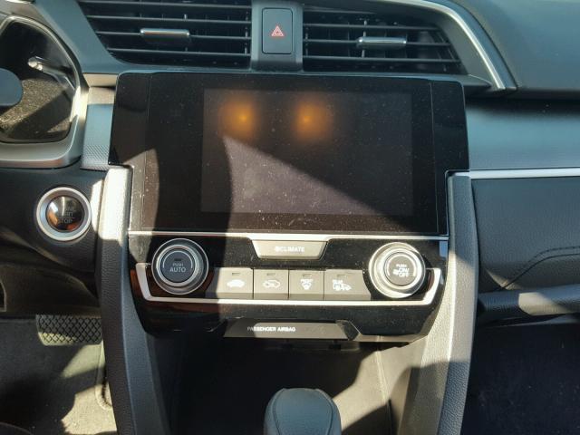 2HGFC2F70HH530673 - 2017 HONDA CIVIC EX იასამნისფერი ფოტო 9