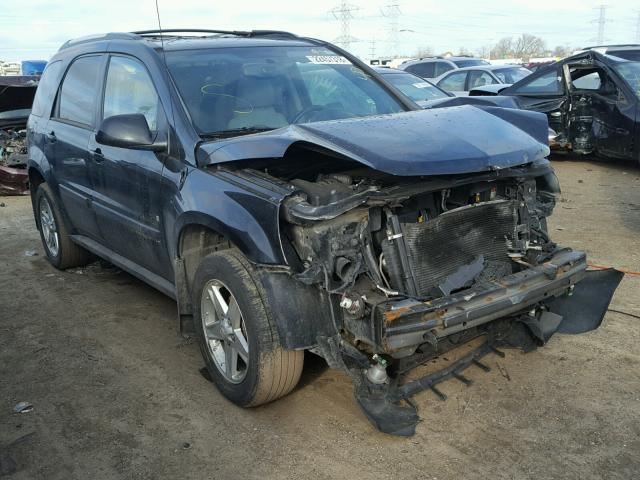 2CNDL73F466088659 - 2006 CHEVROLET EQUINOX LT BLACK photo 1