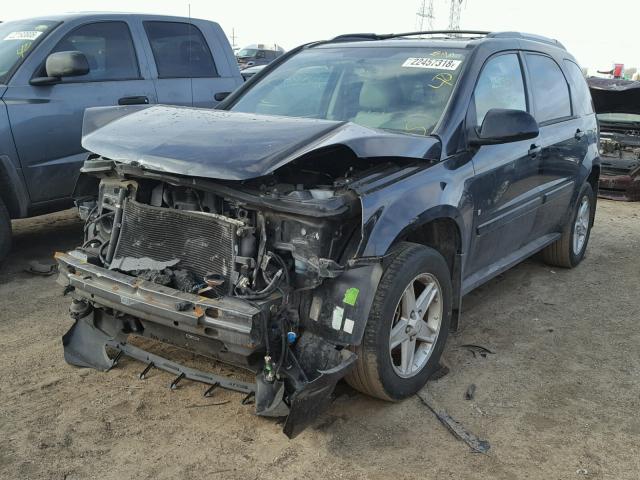 2CNDL73F466088659 - 2006 CHEVROLET EQUINOX LT BLACK photo 2