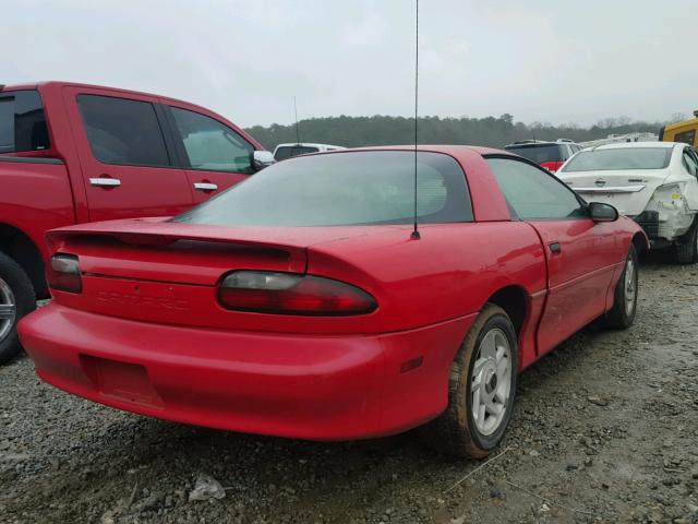 2G1FP22S3R2173998 - 1994 CHEVROLET CAMARO RED photo 4