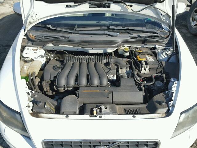 YV1MS390372293532 - 2007 VOLVO S40 2.4I WHITE photo 7