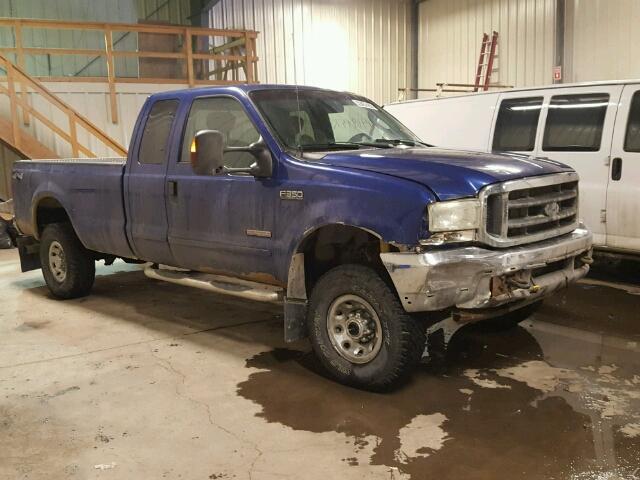 1FTSX31P33ED54300 - 2003 FORD F350 SRW S BLUE photo 1