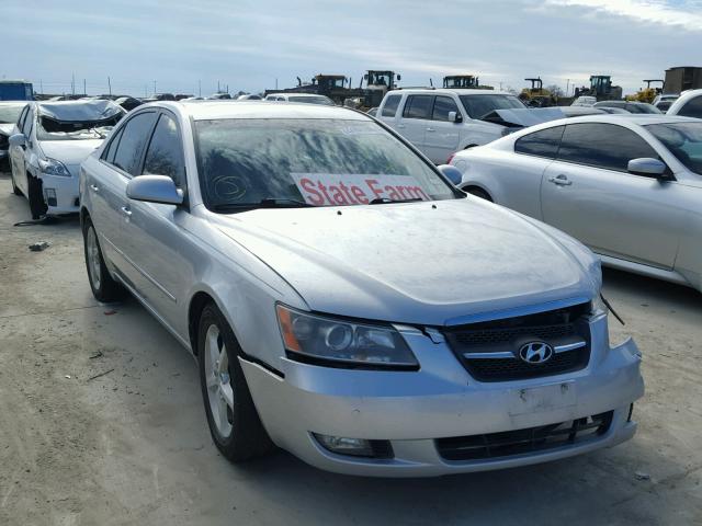 5NPEU46F98H360086 - 2008 HYUNDAI SONATA SE SILVER photo 1