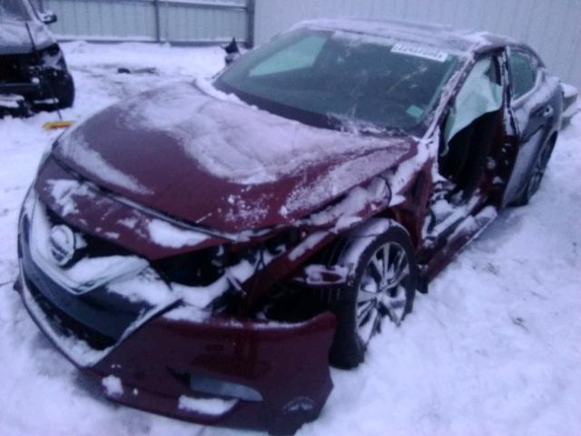 1N4AA6AP1HC409057 - 2017 NISSAN MAXIMA 3.5 MAROON photo 2