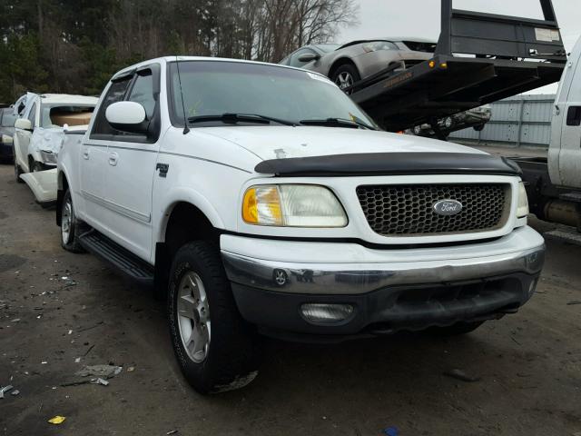 1FTRW08L93KB49276 - 2003 FORD F150 SUPER WHITE photo 1