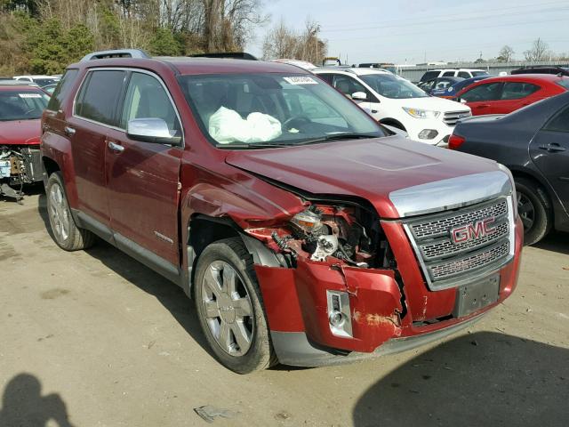 2GKFLWE55C6249483 - 2012 GMC TERRAIN SL BURGUNDY photo 1