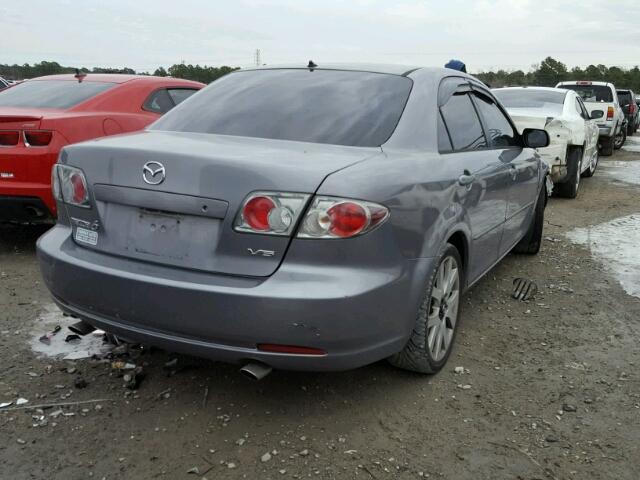 1YVHP80D465M50000 - 2006 MAZDA 6 S GRAY photo 4