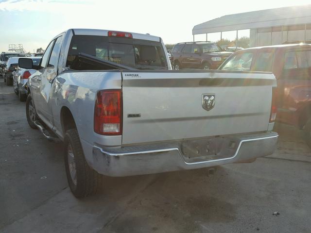 1D7RB1GT6BS703252 - 2011 DODGE RAM 1500 SILVER photo 3