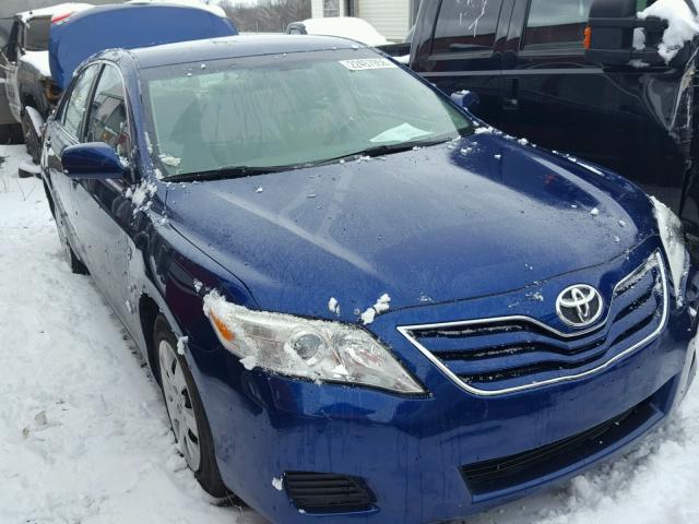 4T4BF3EK6BR123933 - 2011 TOYOTA CAMRY BASE BLUE photo 1