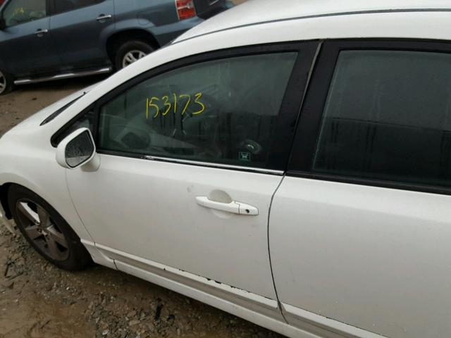 19XFA1F63AE084672 - 2010 HONDA CIVIC WHITE photo 10