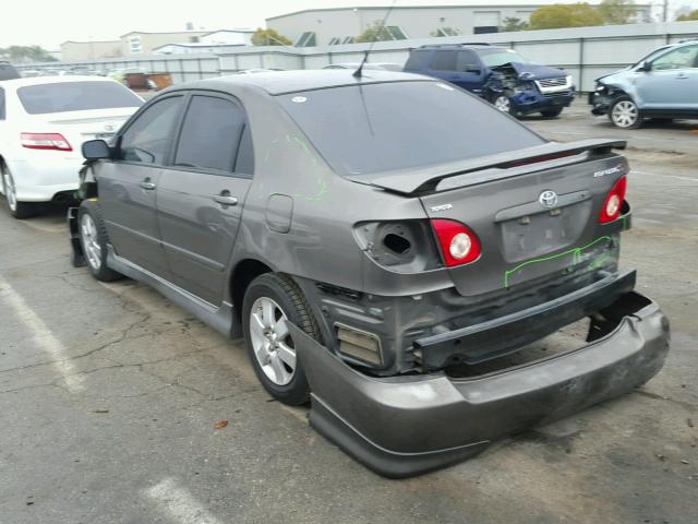 1NXBR32E26Z597920 - 2006 TOYOTA COROLLA CE GRAY photo 3