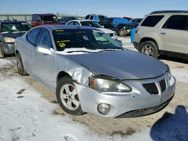 2G2WR524341100136 - 2004 PONTIAC GRAND PRIX SILVER photo 1