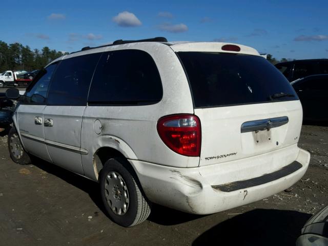 2C4GP44371R348858 - 2001 CHRYSLER TOWN & COU WHITE photo 3