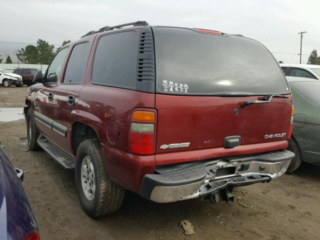 1GNEC13V53J332757 - 2003 CHEVROLET TAHOE C150 RED photo 3