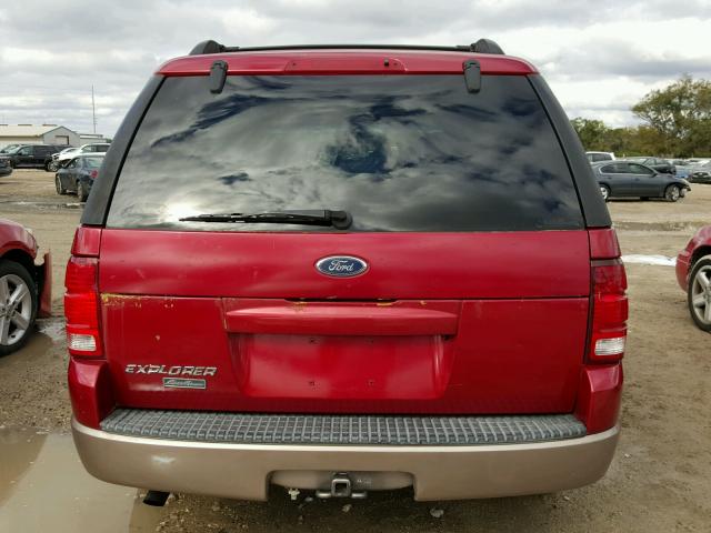 1FMZU64E12UC36104 - 2002 FORD EXPLORER E RED photo 10