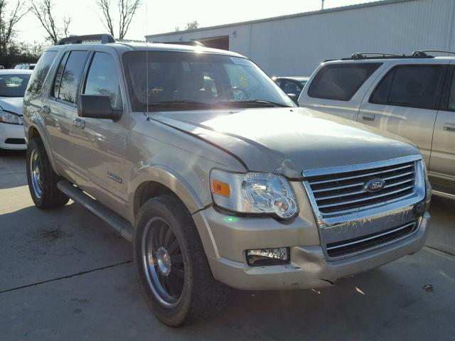 1FMEU73E07UB68438 - 2007 FORD EXPLORER X TAN photo 1