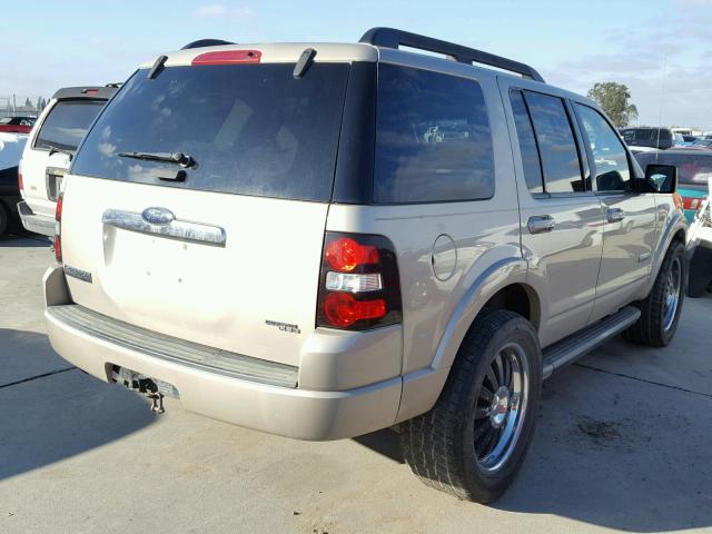 1FMEU73E07UB68438 - 2007 FORD EXPLORER X TAN photo 4