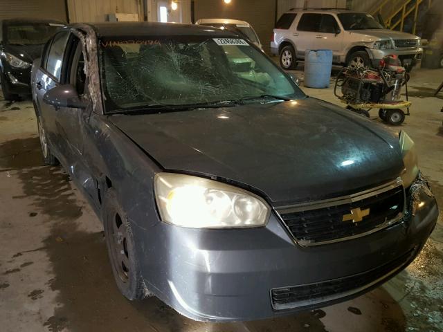 1G1ZT58N47F220494 - 2007 CHEVROLET MALIBU GRAY photo 1