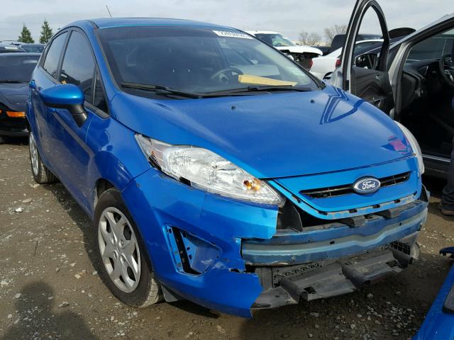 3FADP4EJXCM159640 - 2012 FORD FIESTA SE BLUE photo 1