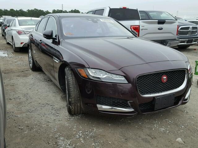 SAJBD4BV8GCY21032 - 2016 JAGUAR XF PREMIUM MAROON photo 1