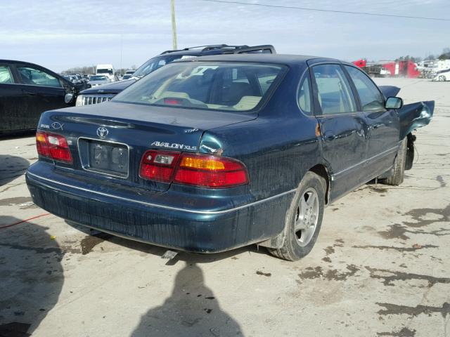 4T1BF18BXWU229169 - 1998 TOYOTA AVALON XL GREEN photo 4