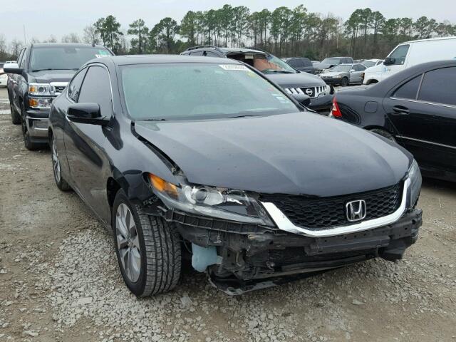 1HGCT1B71EA004856 - 2014 HONDA ACCORD EX BLACK photo 1