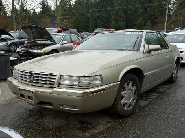 1G6EL12Y2TU615316 - 1996 CADILLAC ELDORADO SILVER photo 2