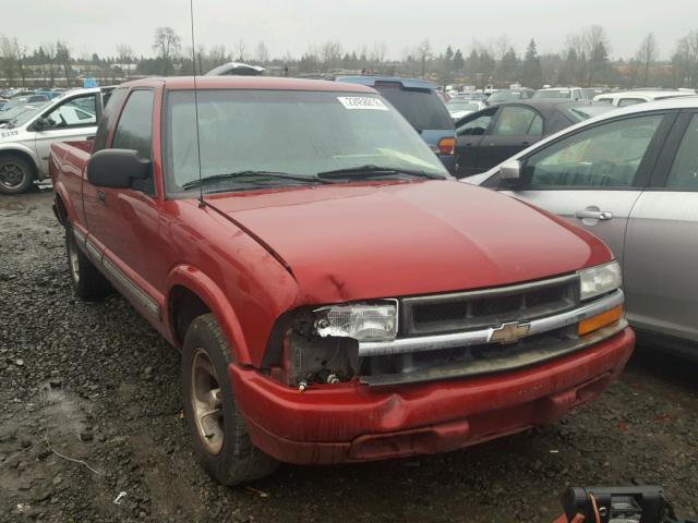 1GCCS195618182656 - 2001 CHEVROLET S TRUCK S1 RED photo 1