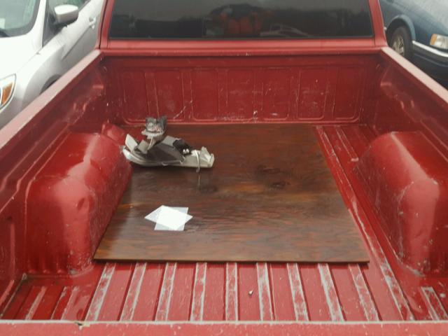 1GCCS195618182656 - 2001 CHEVROLET S TRUCK S1 RED photo 6