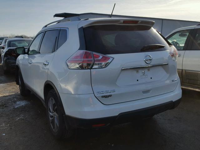 5N1AT2MV0GC825215 - 2016 NISSAN ROGUE S WHITE photo 3