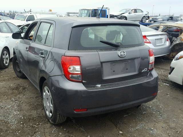 JTKKU10449J036621 - 2009 TOYOTA SCION XD GRAY photo 3