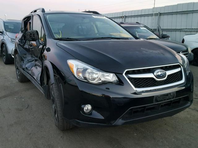 JF2GPAVC0E8348460 - 2014 SUBARU XV CROSSTR BLACK photo 1