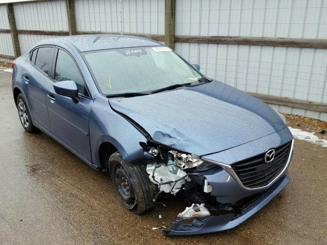 JM1BM1U76E1129422 - 2014 MAZDA 3 SPORT BLUE photo 1