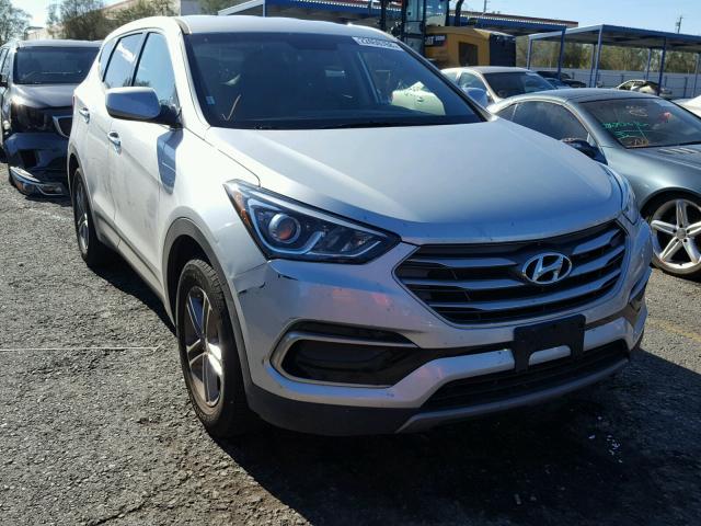 5XYZTDLB8HG431615 - 2017 HYUNDAI SANTA FE S SILVER photo 1