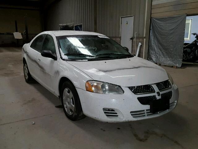 1B3EL46T75N643852 - 2005 DODGE STRATUS SX WHITE photo 1