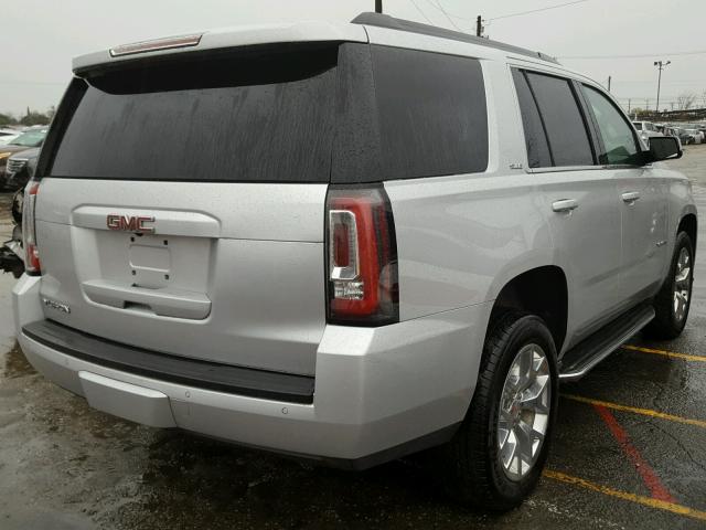 1GKS1AKC8GR176582 - 2016 GMC YUKON SLE SILVER photo 4