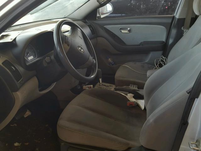 KMHDU4AD0AU960651 - 2010 HYUNDAI ELANTRA BL SILVER photo 5