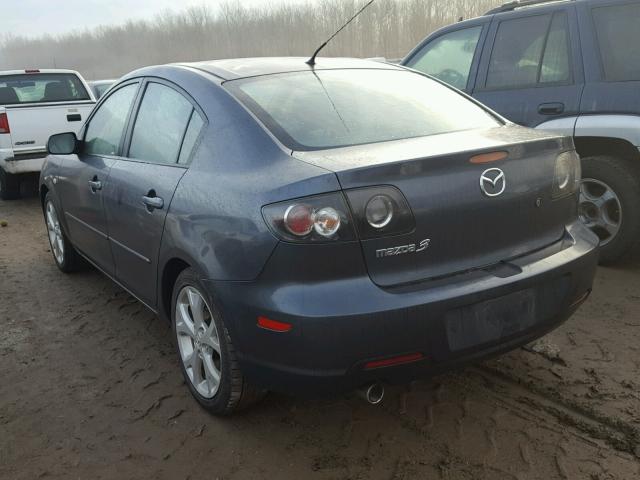 JM1BK32F281108115 - 2008 MAZDA 3 I BLUE photo 3